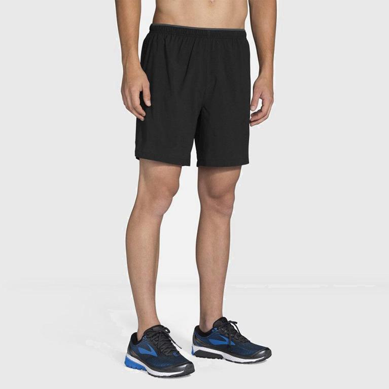 Brooks Go-To 7 Hombre Pantalones Cortos - Grises (3740FRYSX)